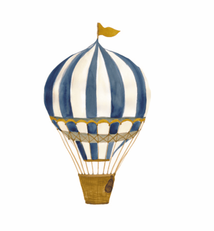 That's Mine Wallsticker Retro Air balloon, en del av kategorien Wallstickers - At Home Interiør
