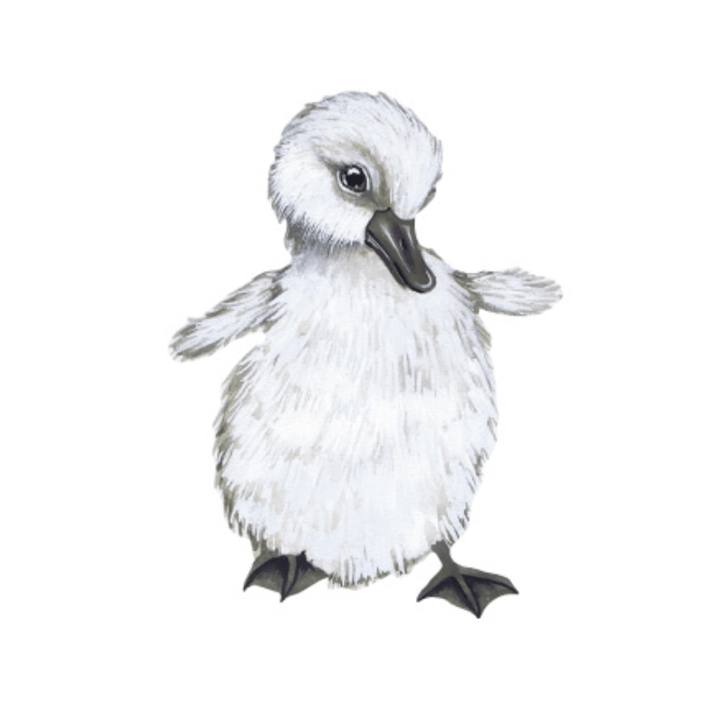 That's Mine Wallsticker The beautiful Duckling, en del av kategorien Wallstickers - At Home Interiør