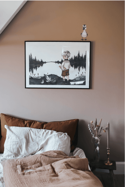 That's Mine Wallsticker The Little Duck, en del av kategorien Wallstickers - At Home Interiør