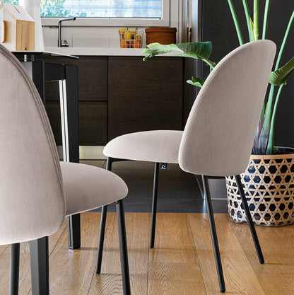 Tuka metallben spisestol– Connubia, en del av kategorien Spisestuestol - At Home Interiør