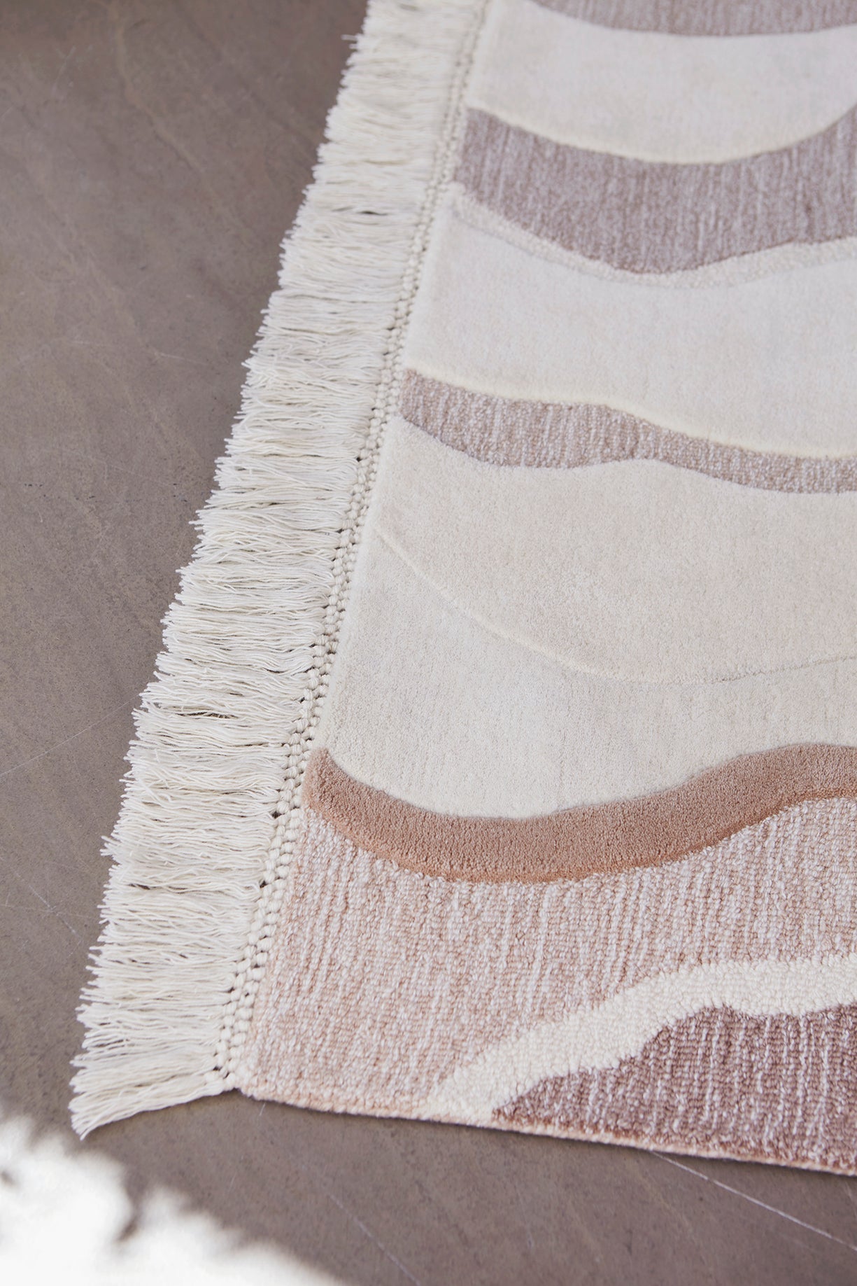 Zuleika ivory beige wool, gulvteppe, flere størrelser, en del av kategorien - At Home Interiør