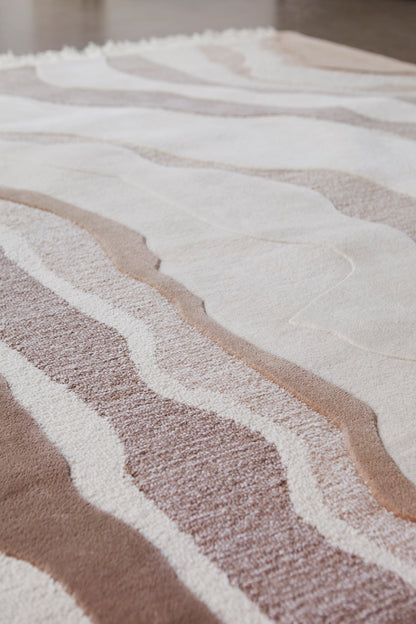 Zuleika ivory beige wool, gulvteppe, flere størrelser, en del av kategorien - At Home Interiør