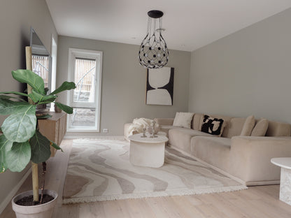 Zuleika ivory beige wool, gulvteppe, flere størrelser, en del av kategorien - At Home Interiør