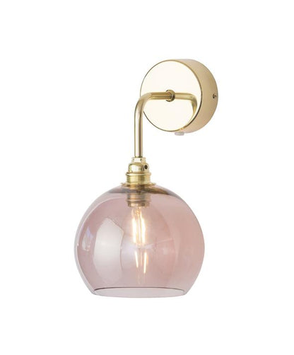 Rowan Vegglampe 15cm Gull