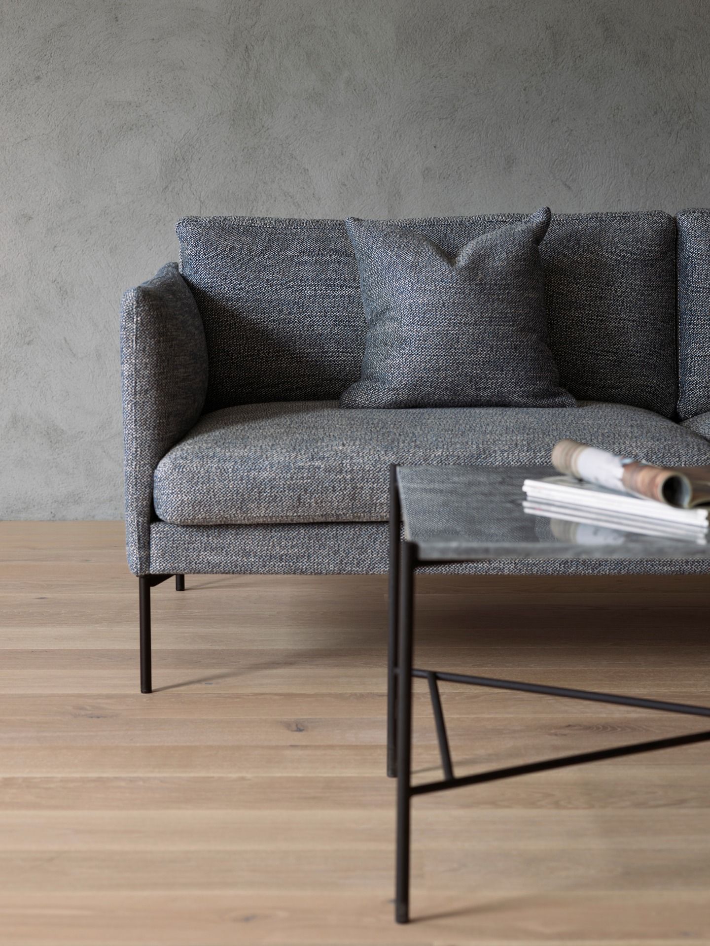 Elegante 3-seter sofa, en del av kategorien 3-seter - At Home Interiør