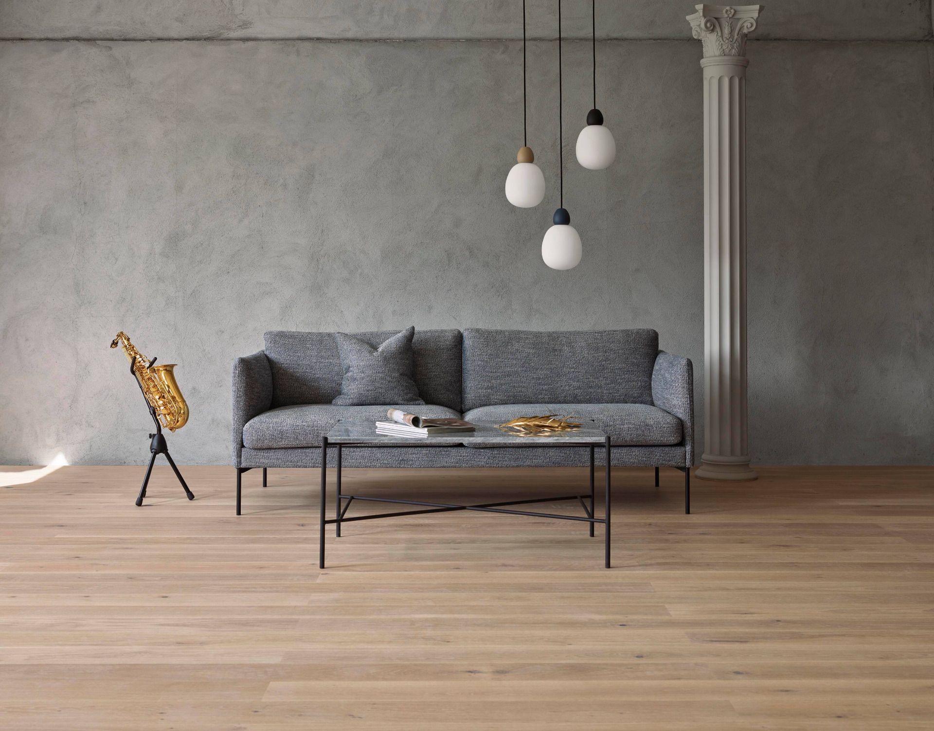 Elegante 3-seter sofa, en del av kategorien 3-seter - At Home Interiør